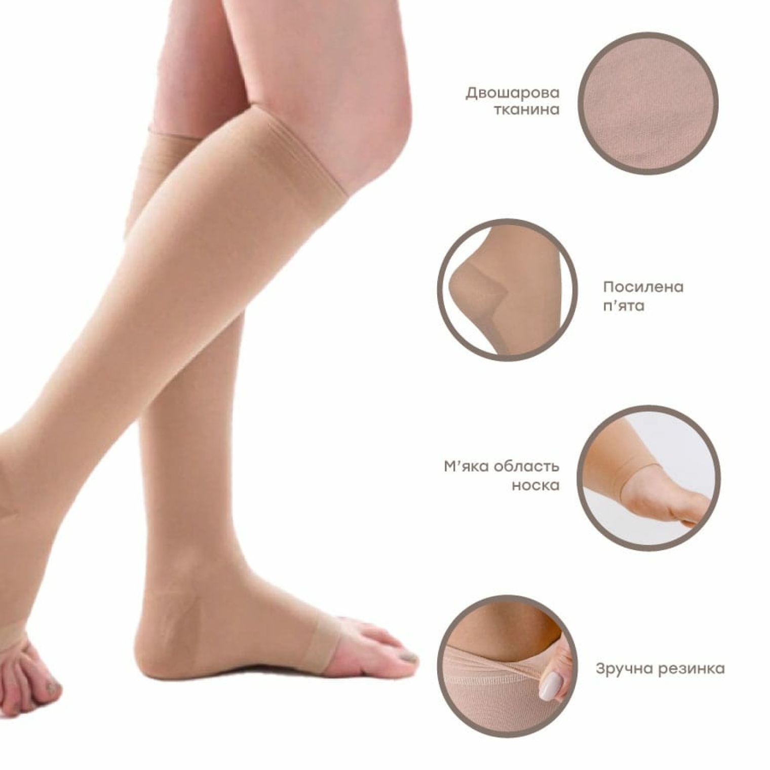 Особенности гольфов Thasne Venoflex Secret