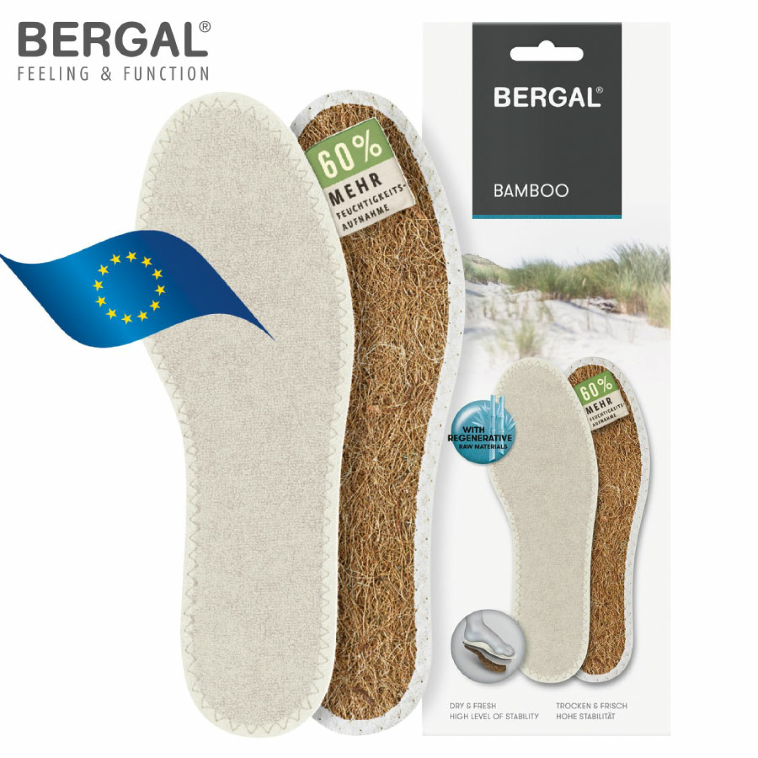 Устілки Анатомічні BERGAL Bamboo