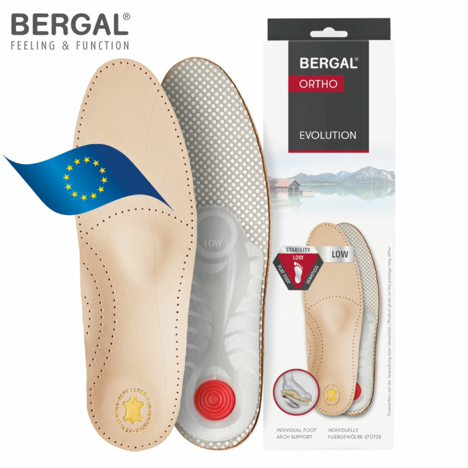 Стельки Анатомические BERGAL Evolution Stability (женские)
