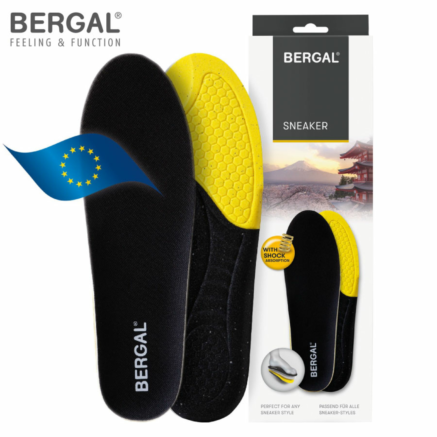 <span data-mce-style="color: rgb(0, 0, 0);" style="color: rgb(0, 0, 0);">Стельки анатомические BERGAL Sneaker</span>