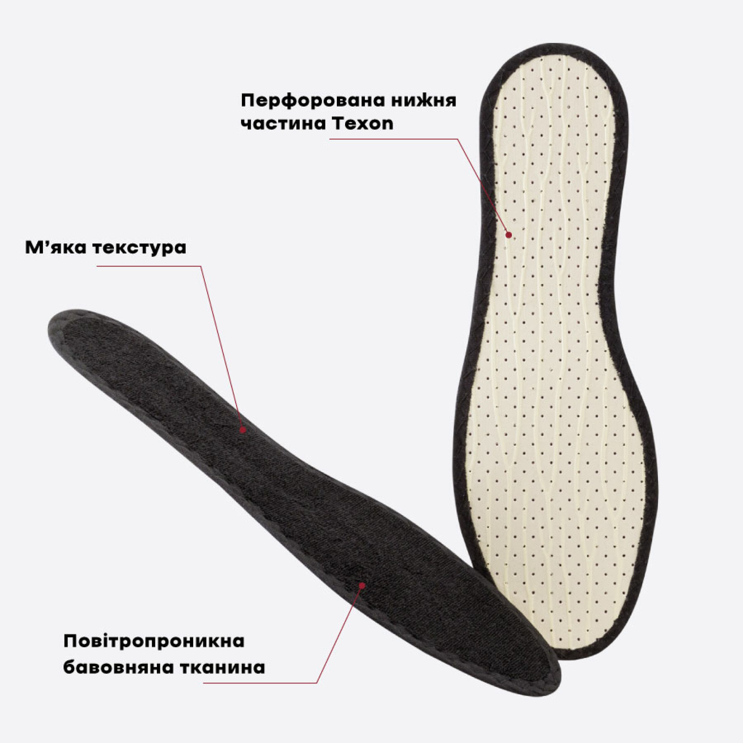 <span data-mce-style="color: rgb(0, 0, 0);" style="color: rgb(0, 0, 0);">Особенности стелек BERGAL Summer City</span>