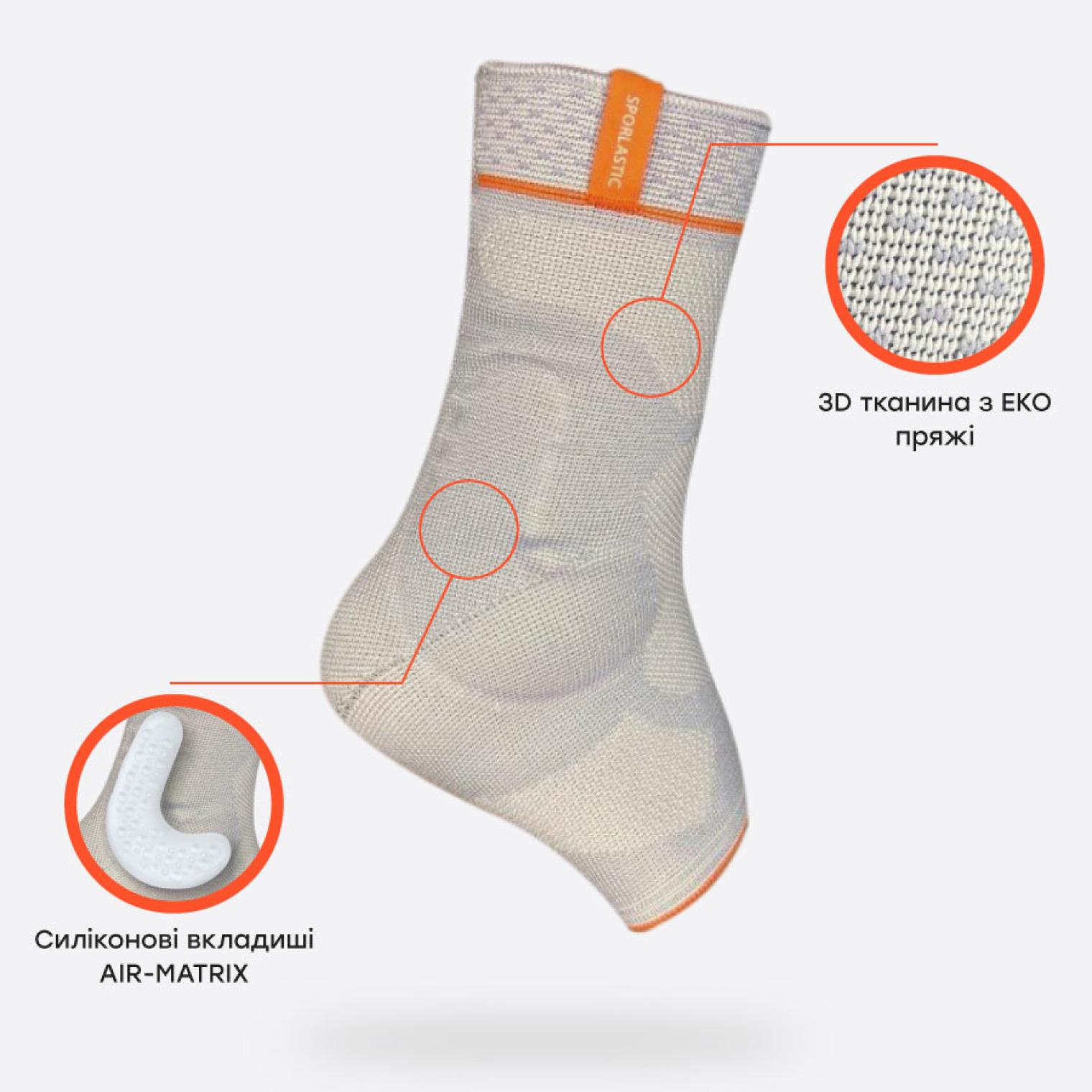 <span data-mce-style="color: rgb(52, 73, 94);" style="color: rgb(52, 73, 94);">Особливості бандажа Sporlastic 07074</span>