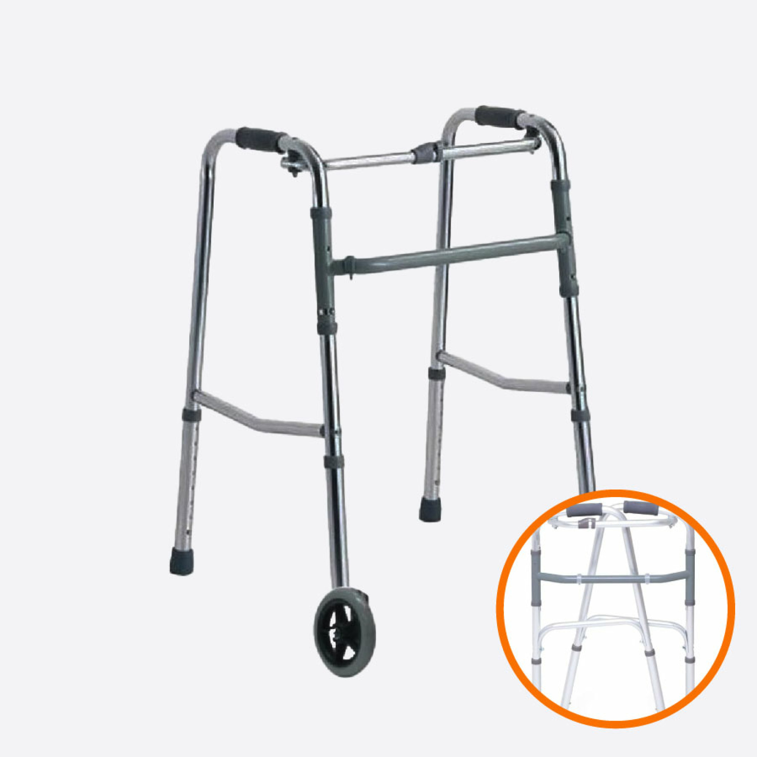 Складні ходунки Vhealth VH913-5 з колесами