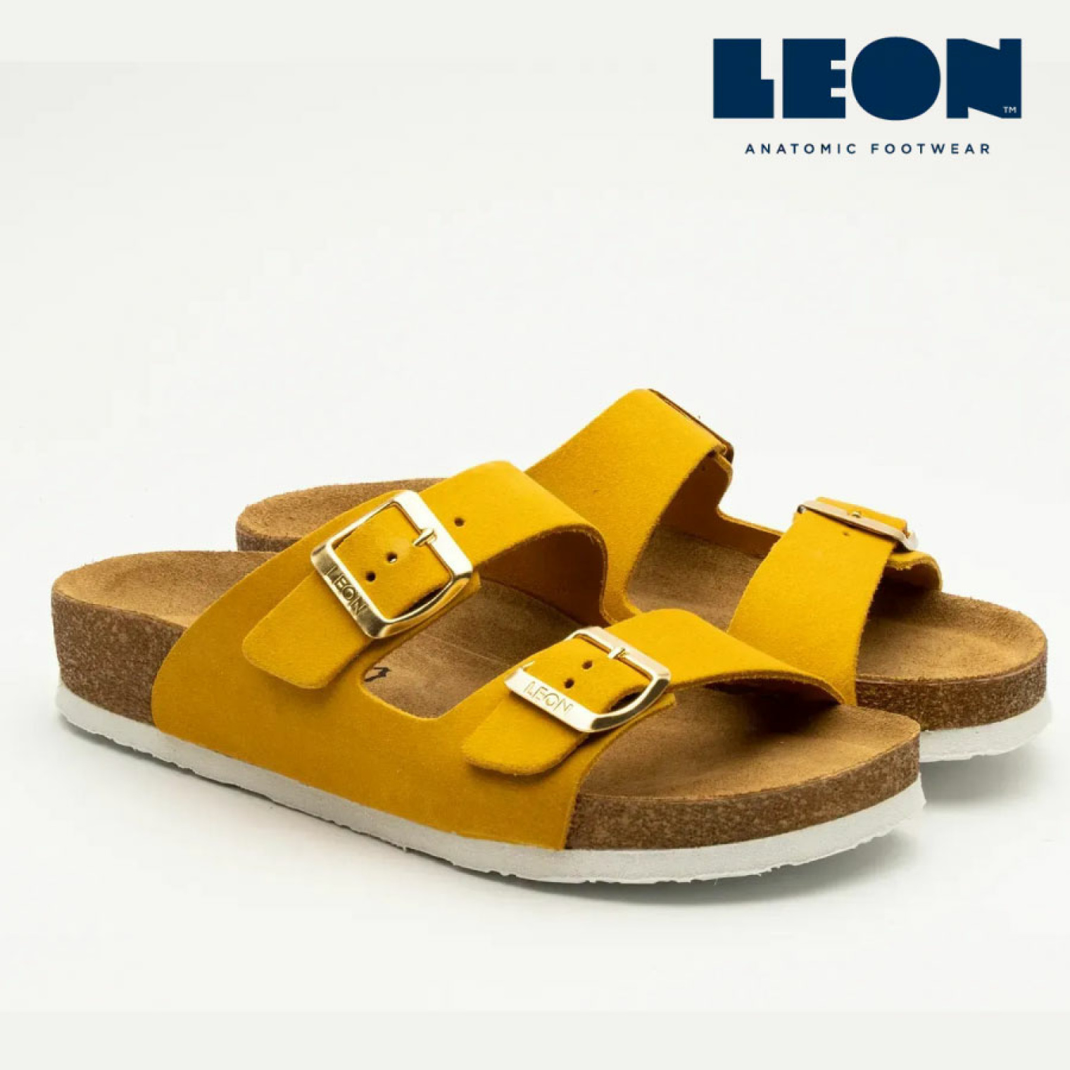 Шльопанці жіночі Leon 4010 (жовті)