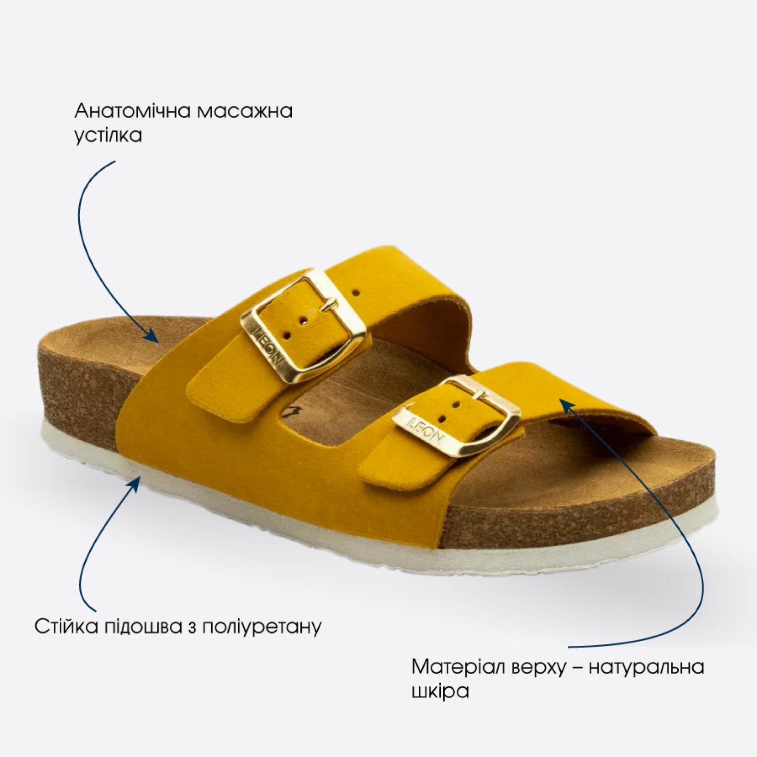 Особливості шльопанців&nbsp;Leon 4010