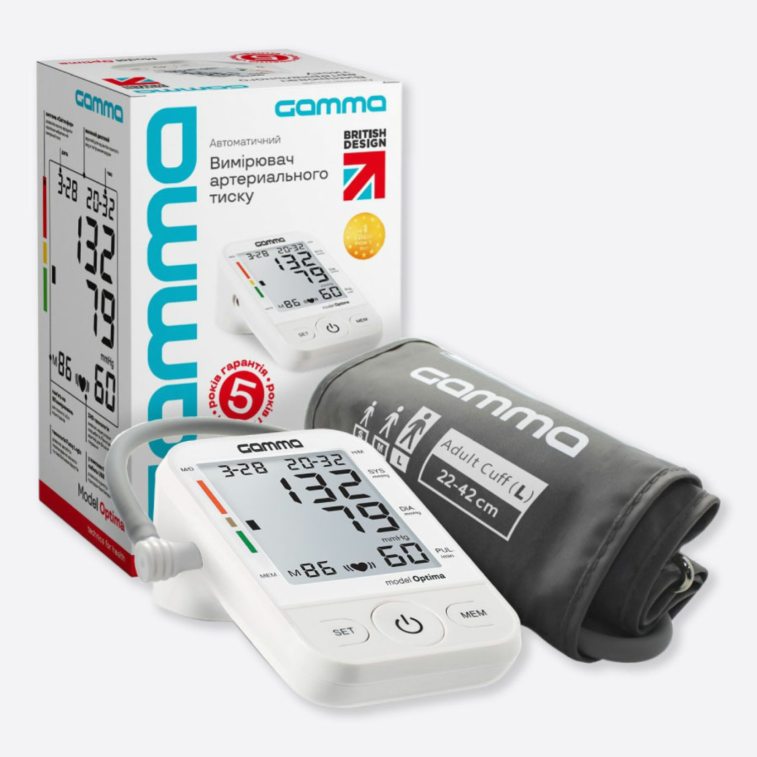 Тонометр автоматический Gamma 4Gen Optima