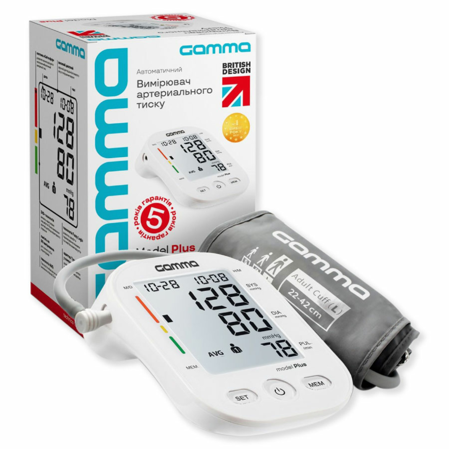 Тонометр автоматический Gamma 4Gen Plus