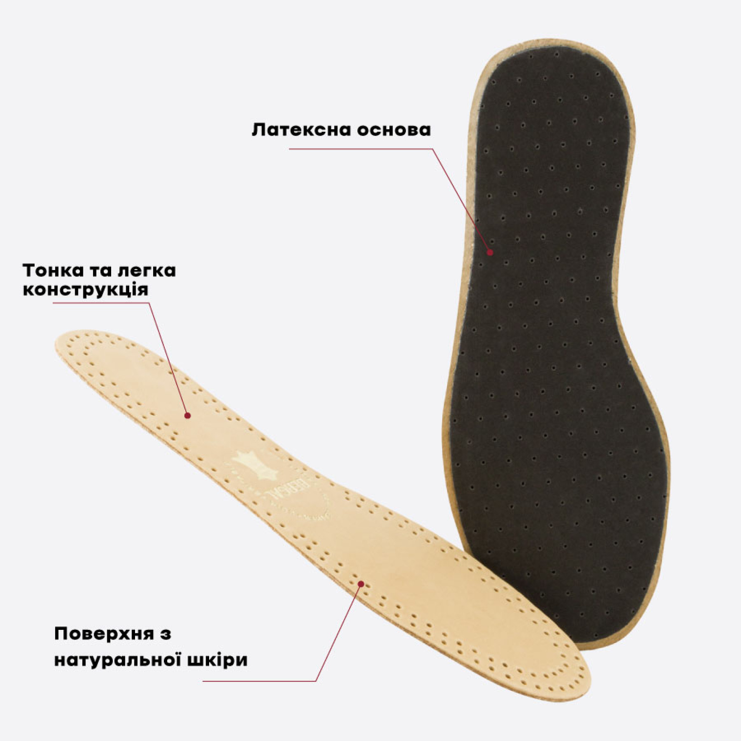 Особливості BERGAL Active Leather Kids