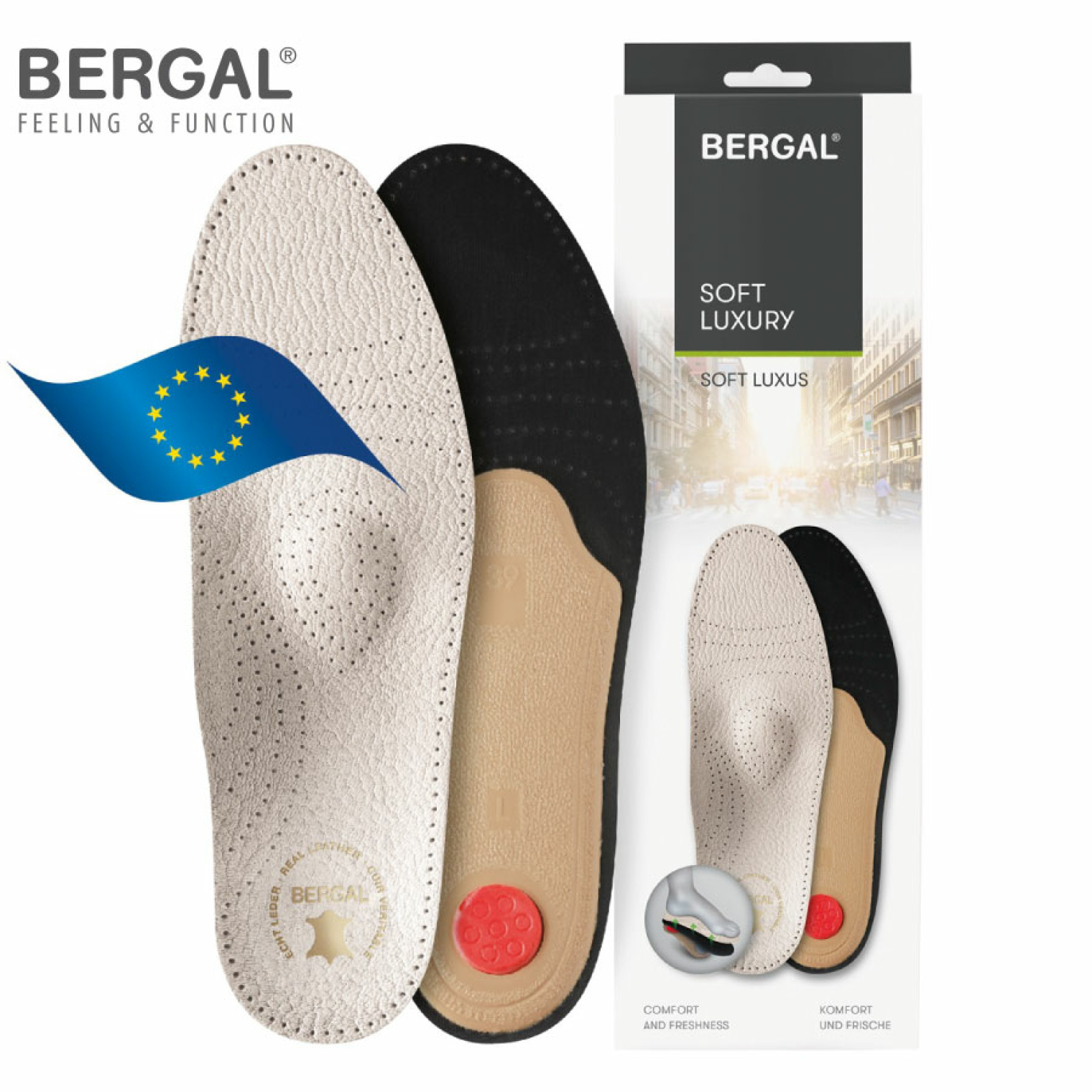Анатомічні устілки BERGAL Soft Luxury