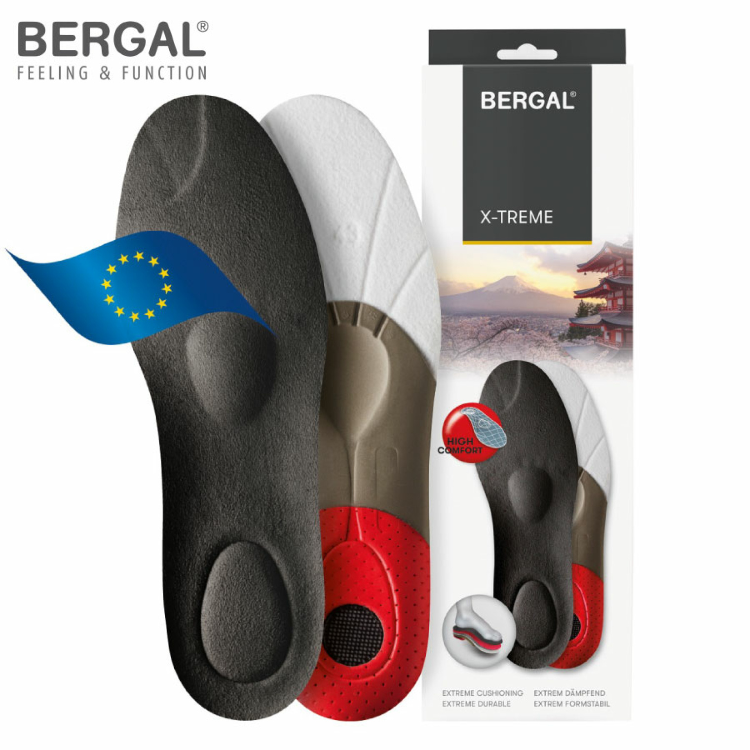 Анатомічні устілки BERGAL X-Treme