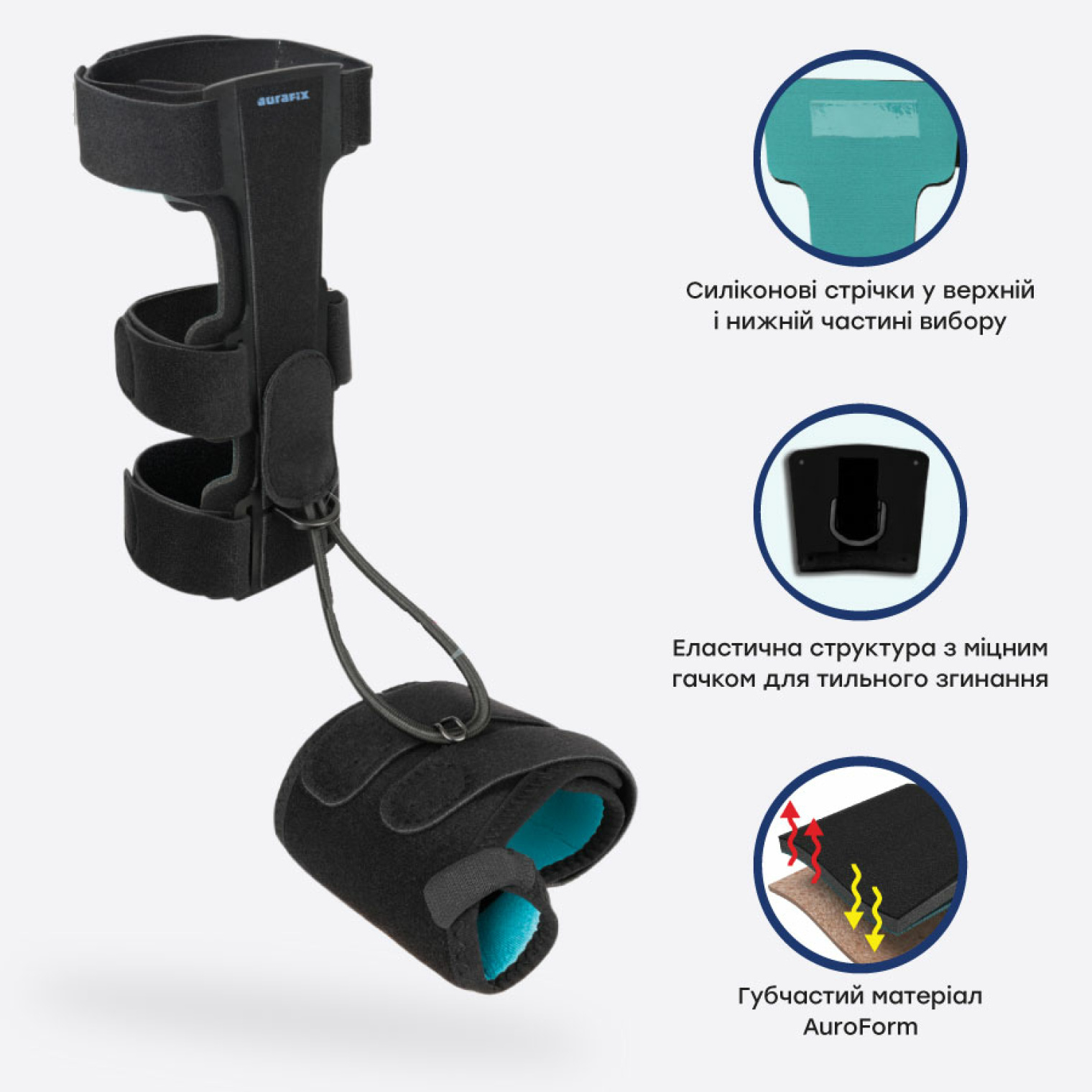 Особливості ортеза Aurafix 411 U
