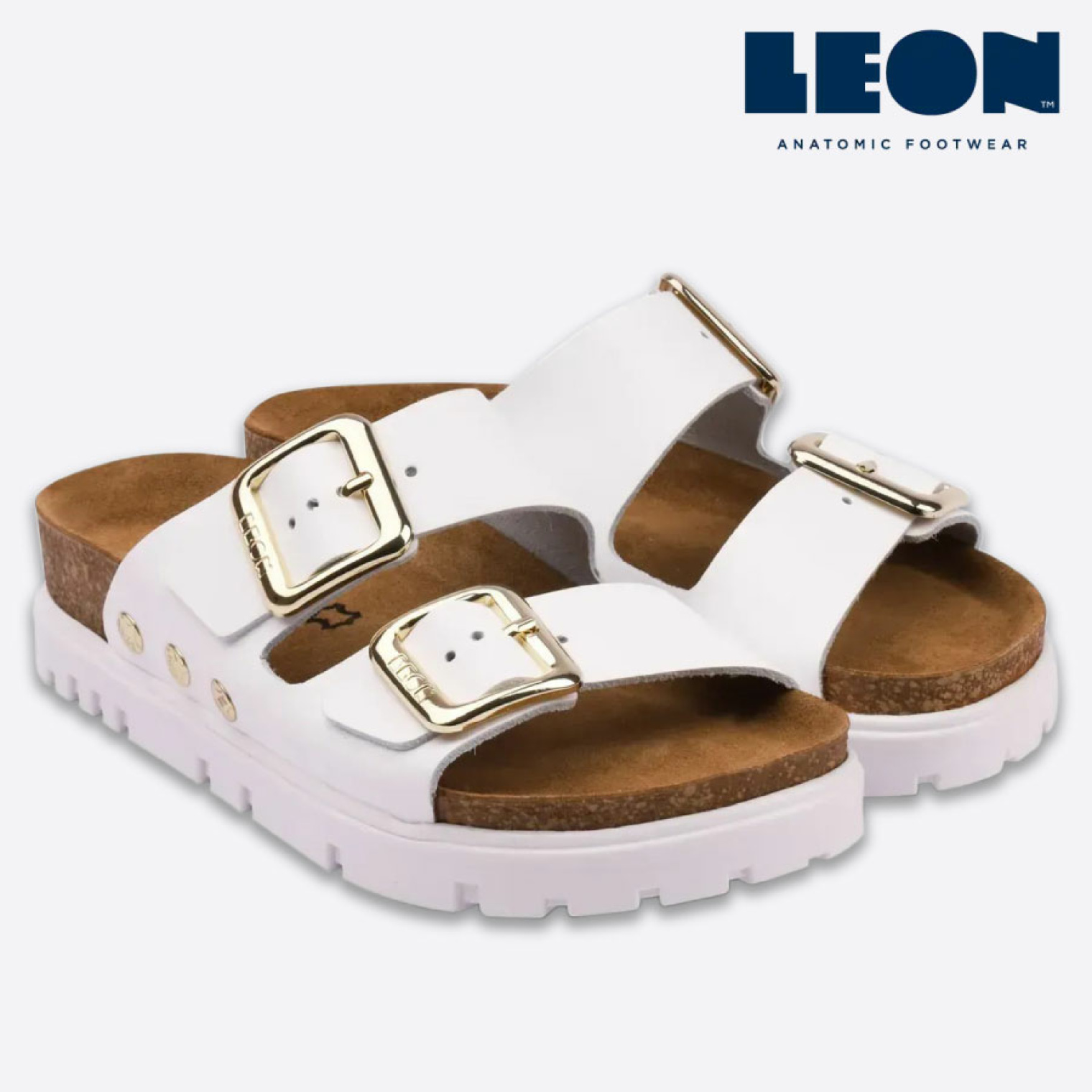 Анатомічні жіночі тапочки Leon 6010 (білі)