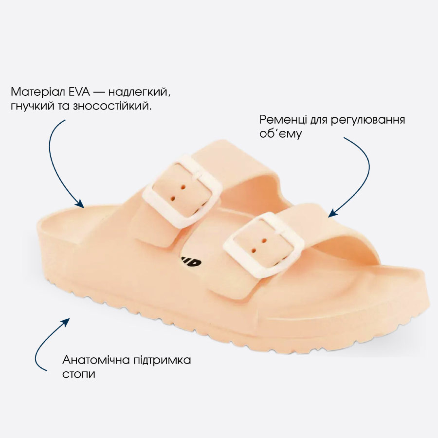 Особлиовості шльопанців Leon CLOUD 01