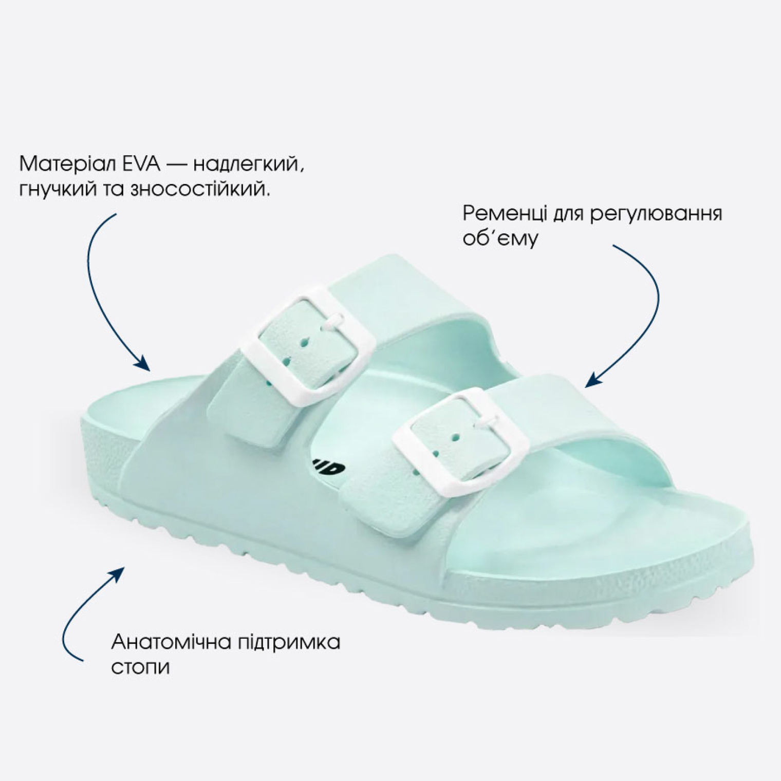 Особлиовості шльопанців Leon CLOUD 01