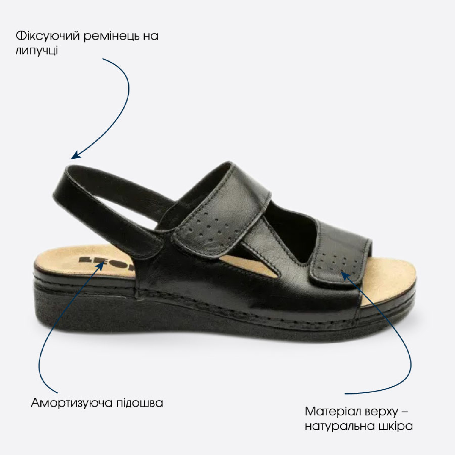 Особливості босоніжок Leon 5020