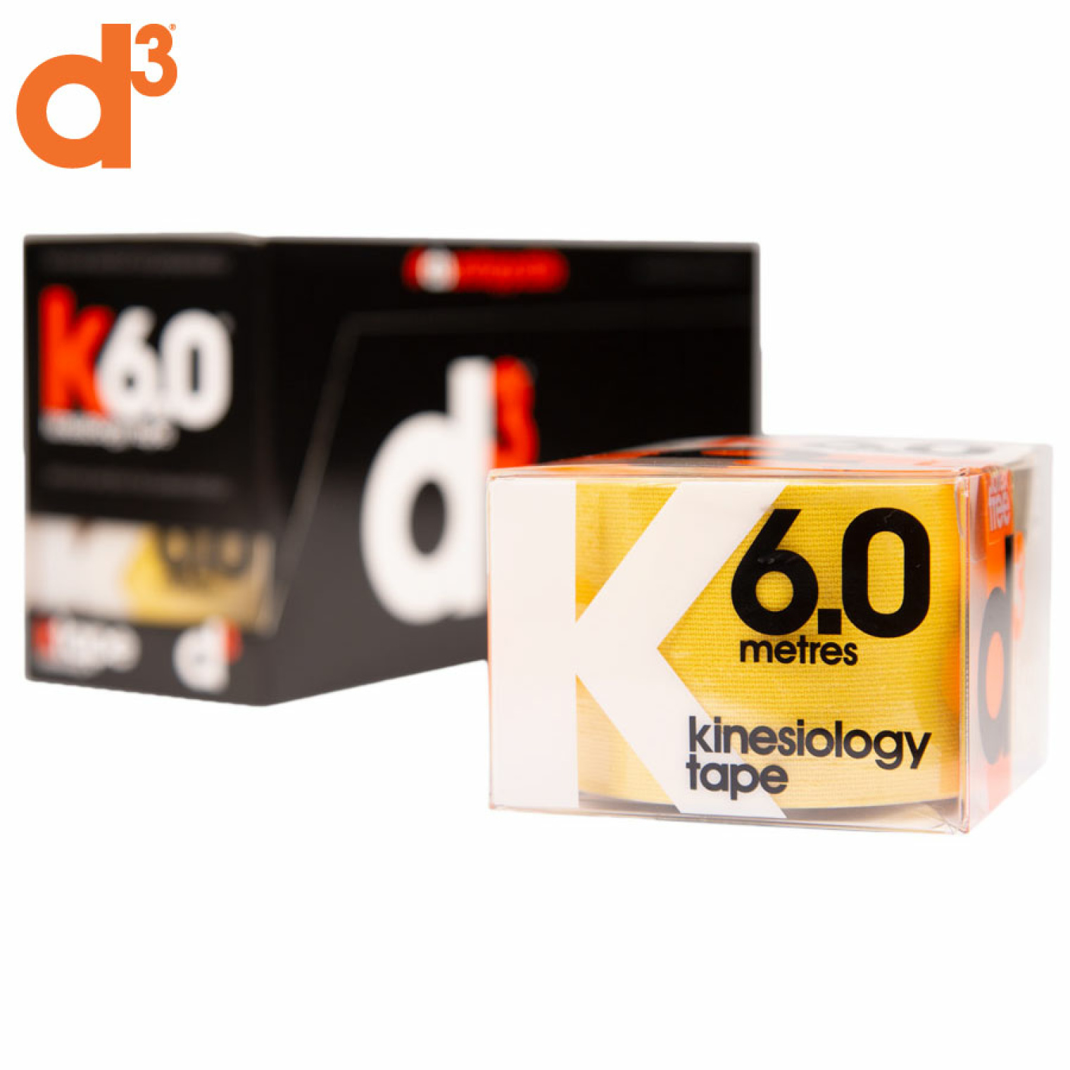 Кинезио тейп D3 K6.0 (50 мм*6 м)