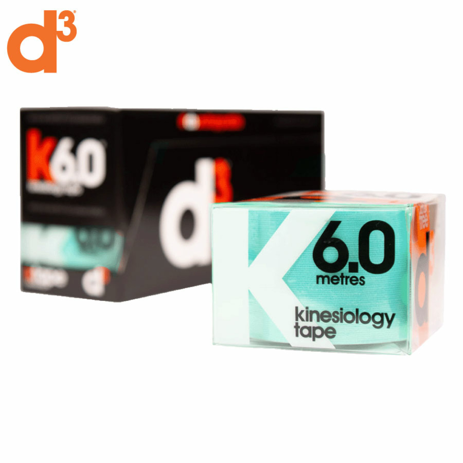 Кінезіо тейп D3 K6.0 (50 мм * 6 м)