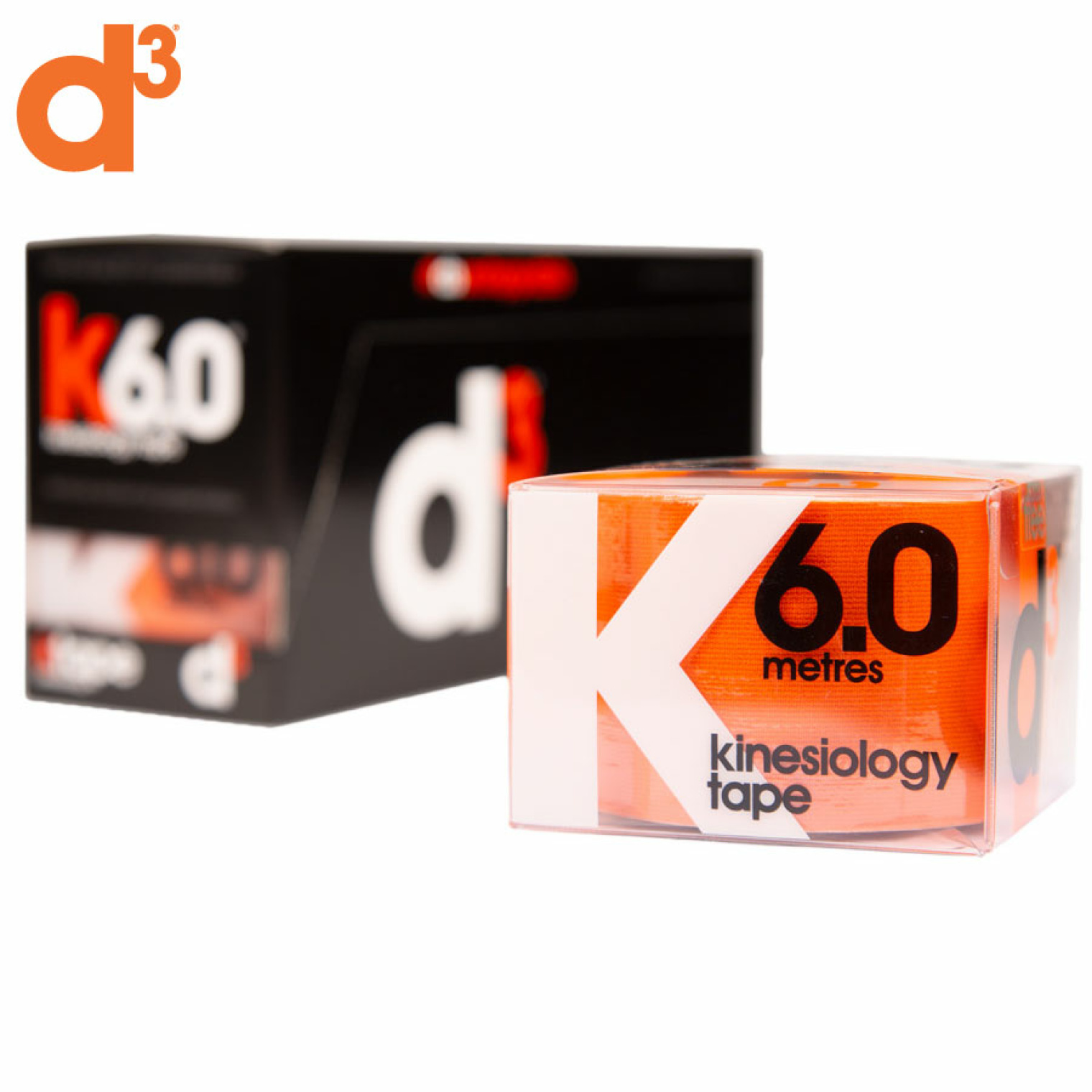 Кінезіо тейп D3 K6.0 (50 мм * 6 м)