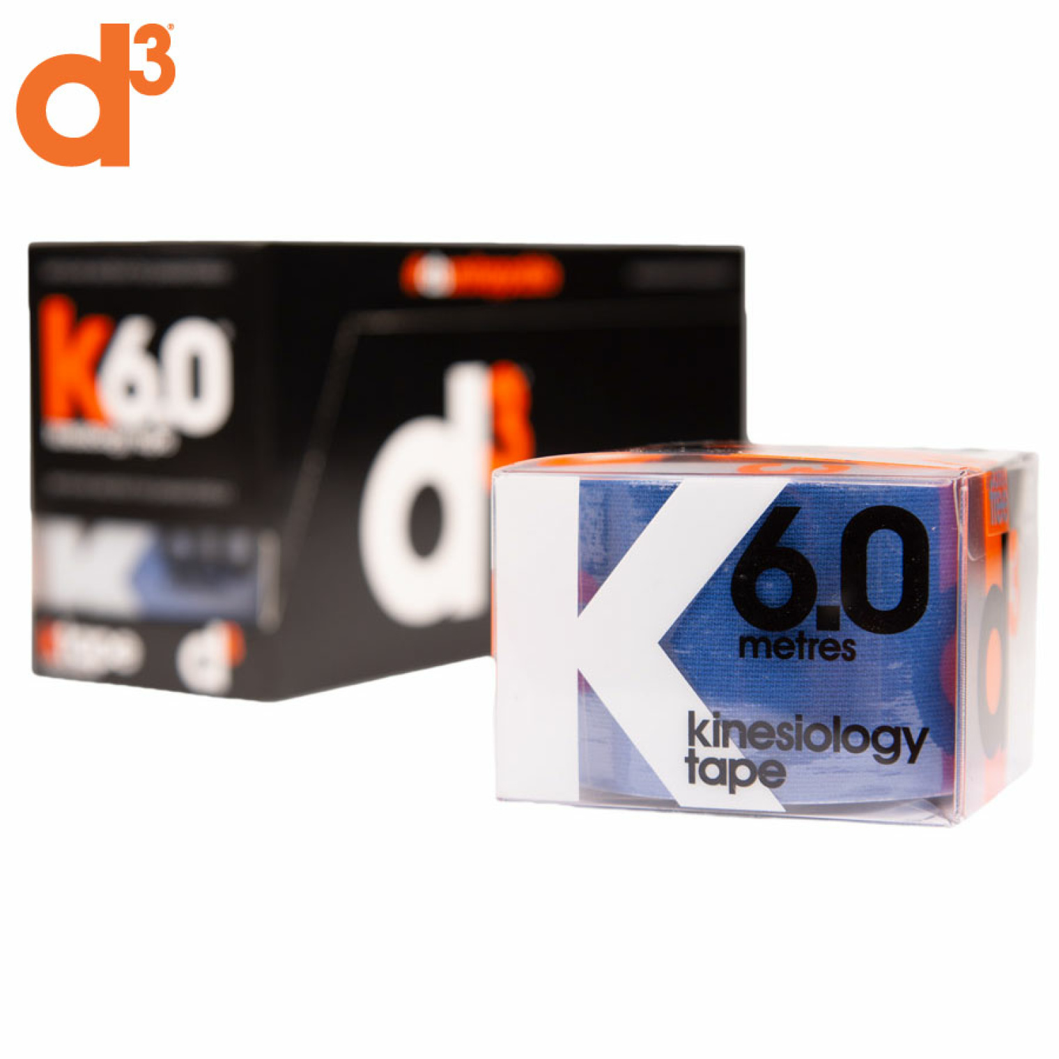 Кінезіо тейп D3 K6.0 (50 мм * 6 м)