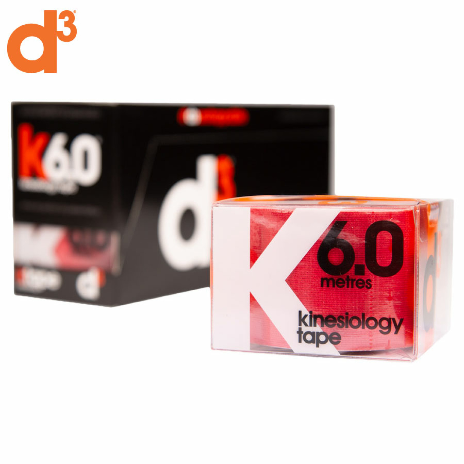 Кінезіо тейп D3 K6.0 (50 мм * 6 м)