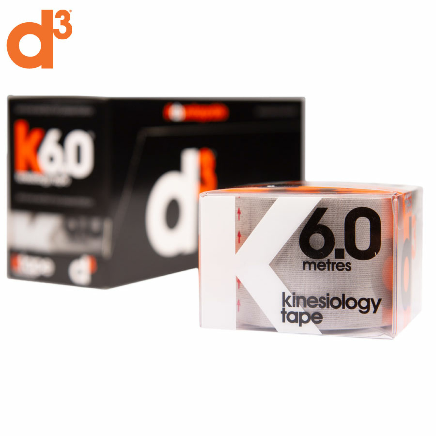 Кінезіо тейп D3 K6.0 (50 мм * 6 м)