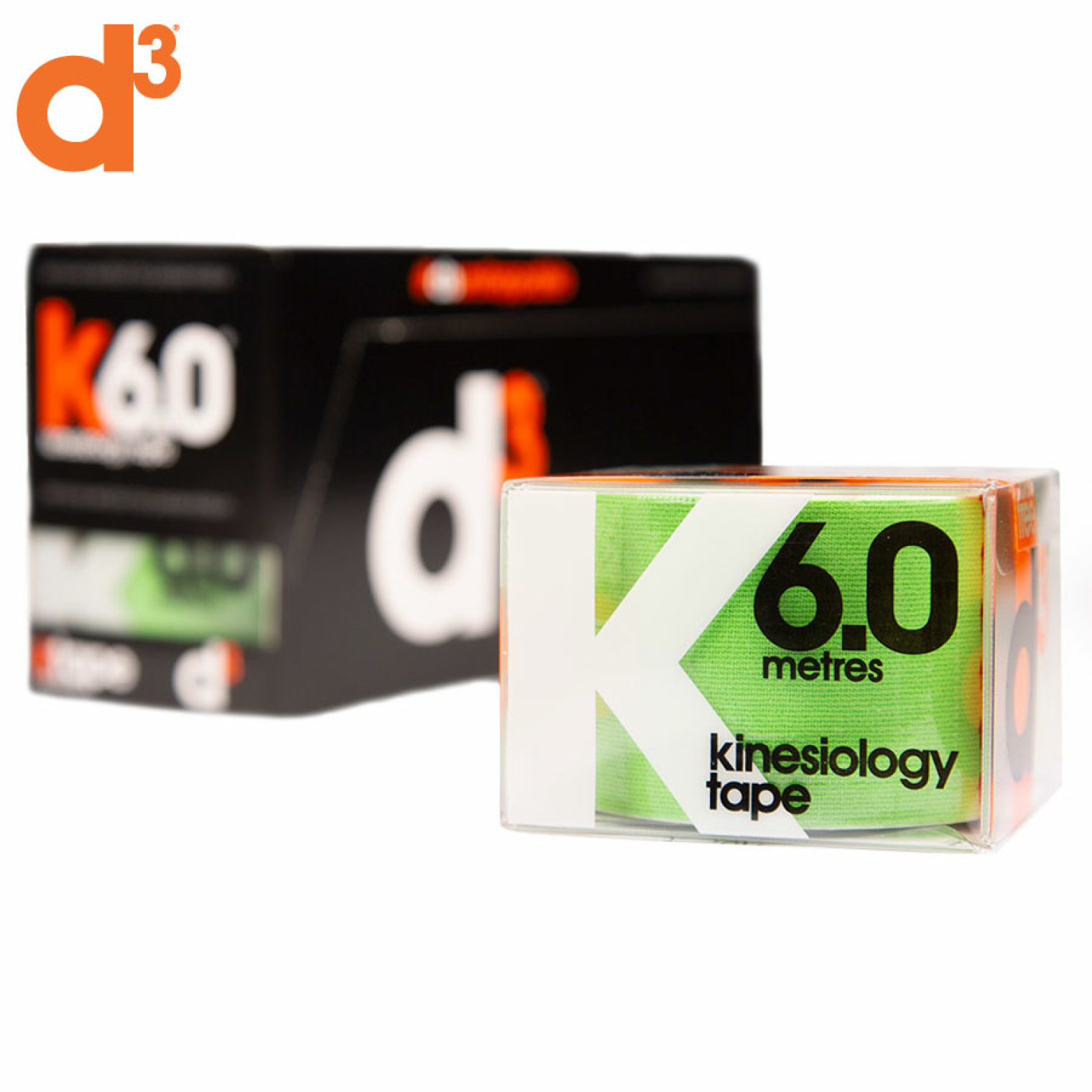 Кінезіо тейп D3 K6.0 (50 мм * 6 м)