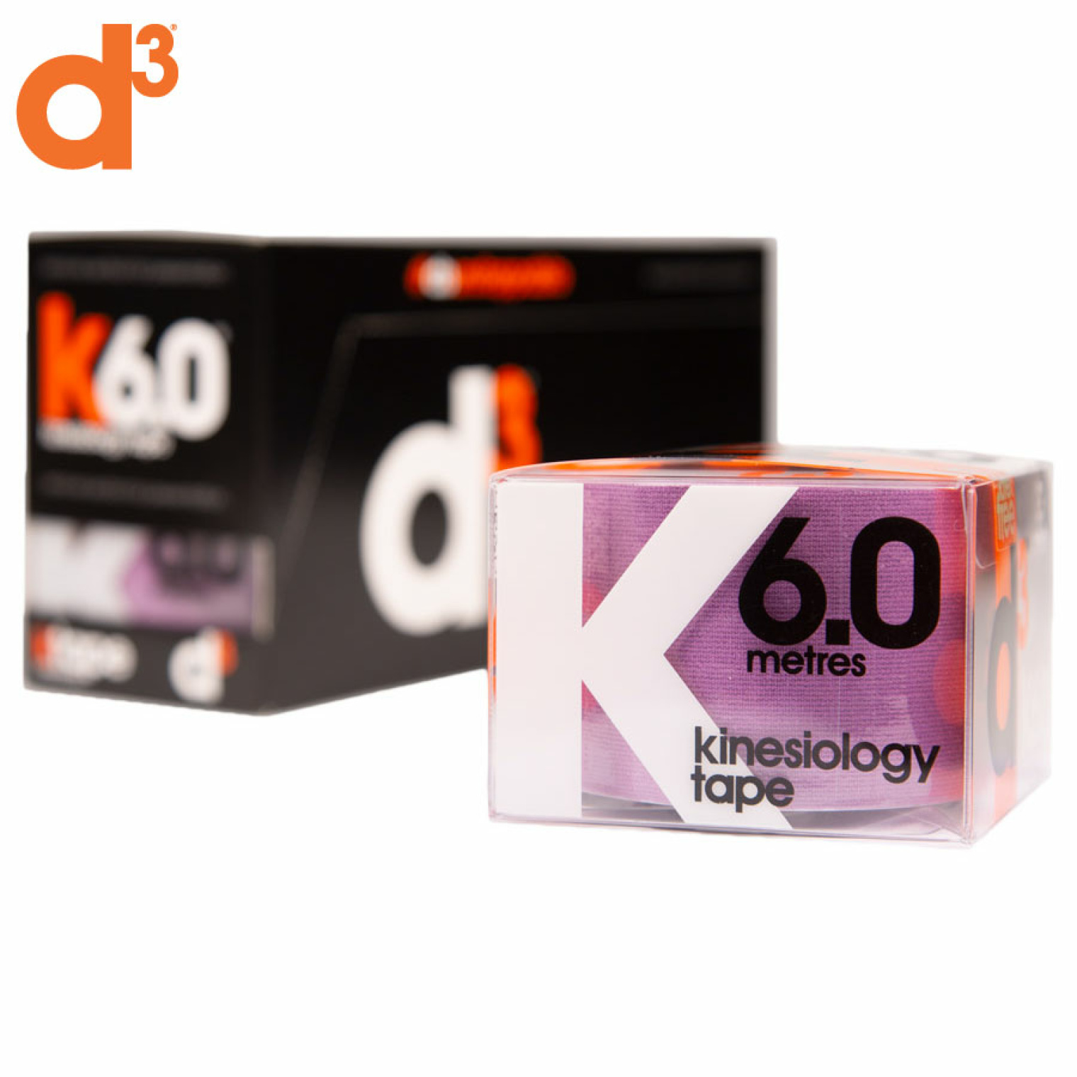 Кинезио тейп D3 K6.0 (50 мм*6 м)