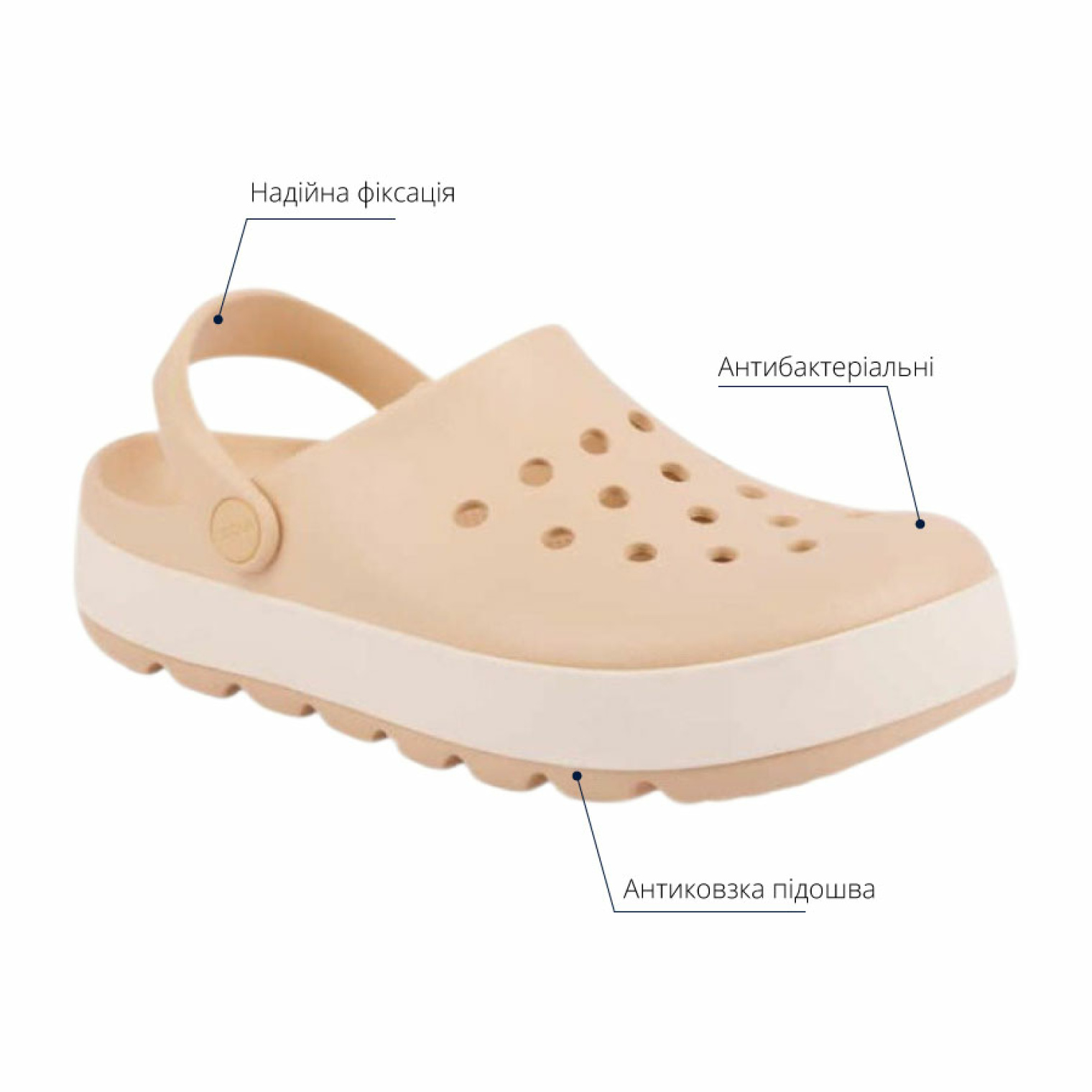 Сабо (крокси) жіночі COQUI NIKO 6452