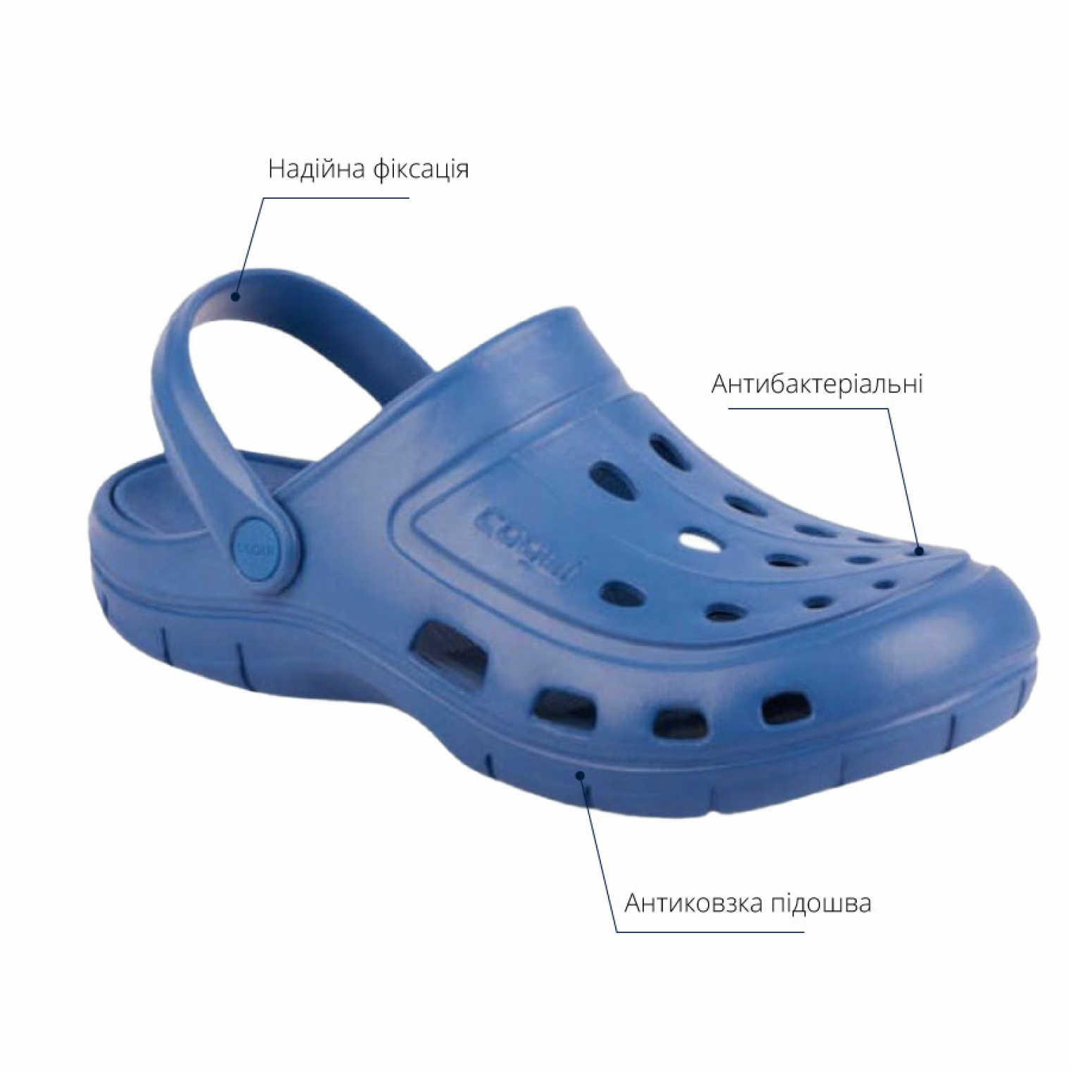 <span data-mce-style="color: rgb(0, 0, 0);" style="color: rgb(0, 0, 0);">Сабо (крокси) COQUI чоловічі JUMPER 6351</span>