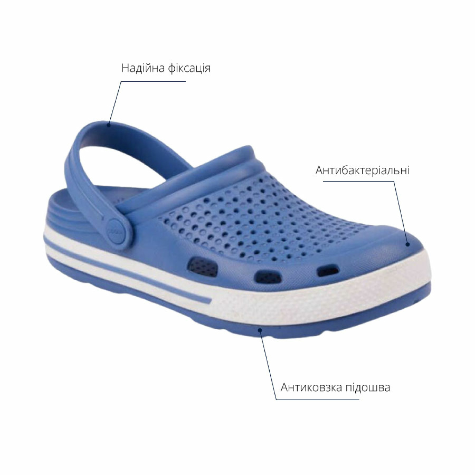 Сабо (крокси) COQUI мужские LINDO 6403