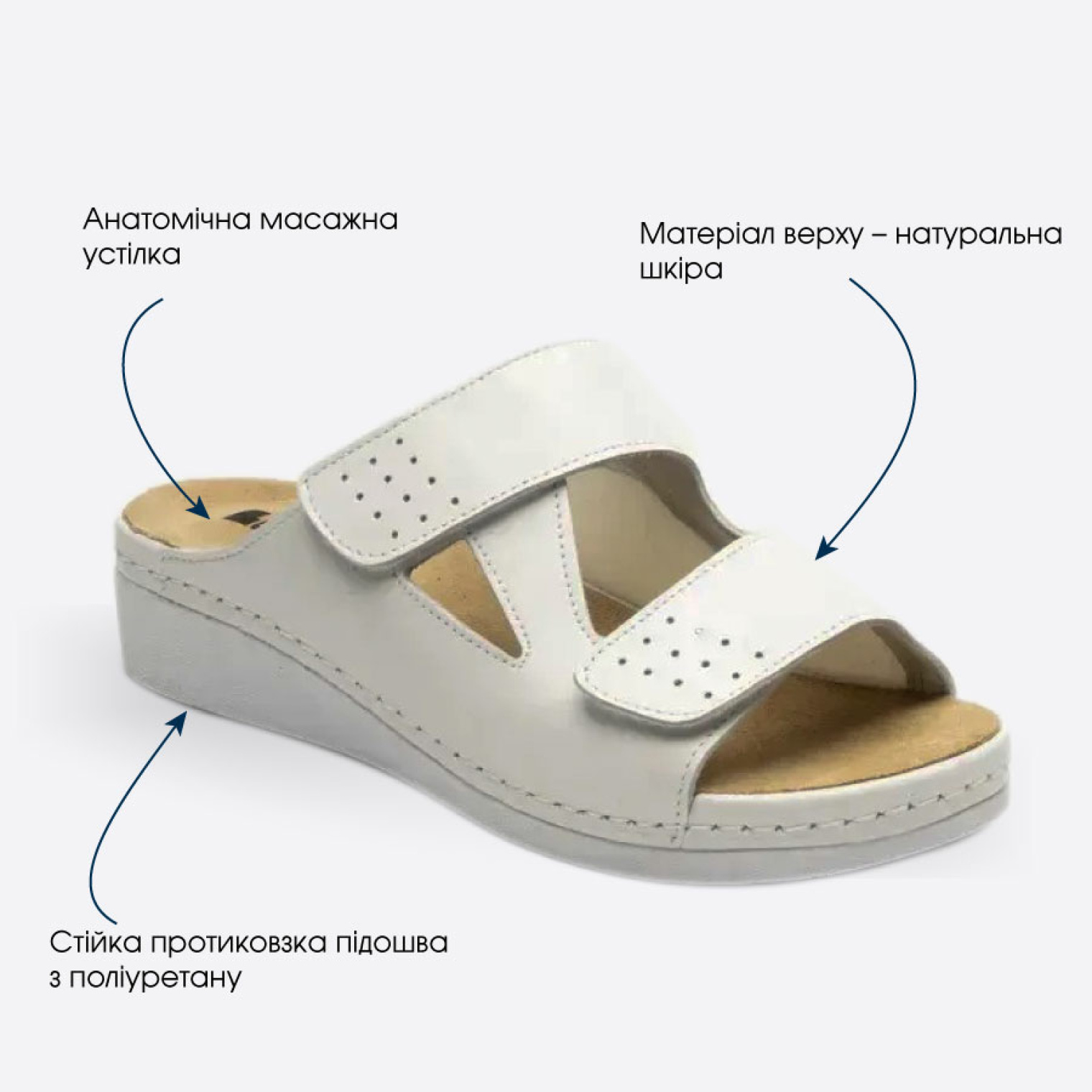 Особливості шльопанців Leon 5010