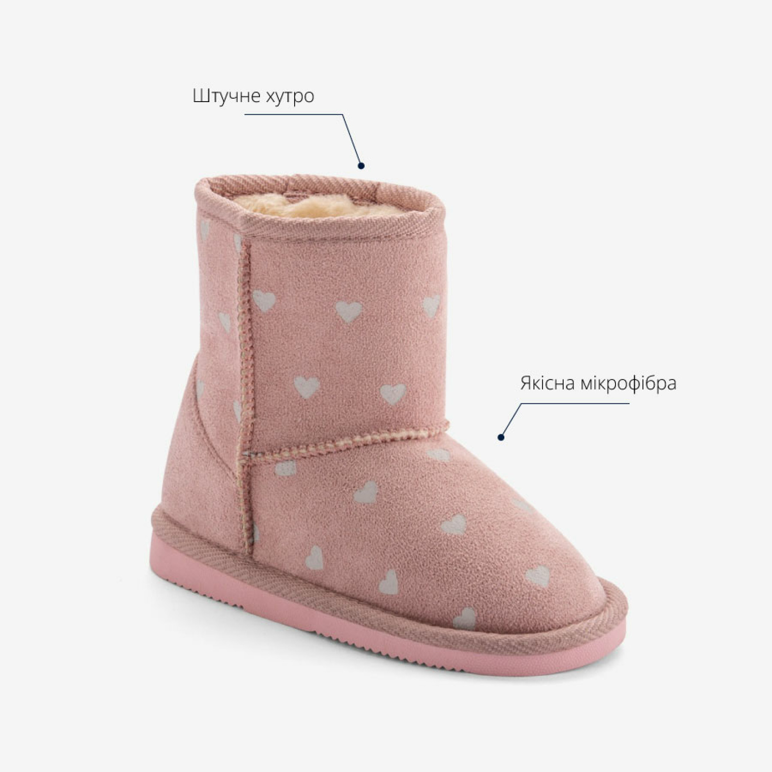 <span data-mce-style="color: rgb(0, 0, 0);" style="color: rgb(0, 0, 0);">Дитячі чоботи COQUI Valenka (172 Powder pink hearts)</span>