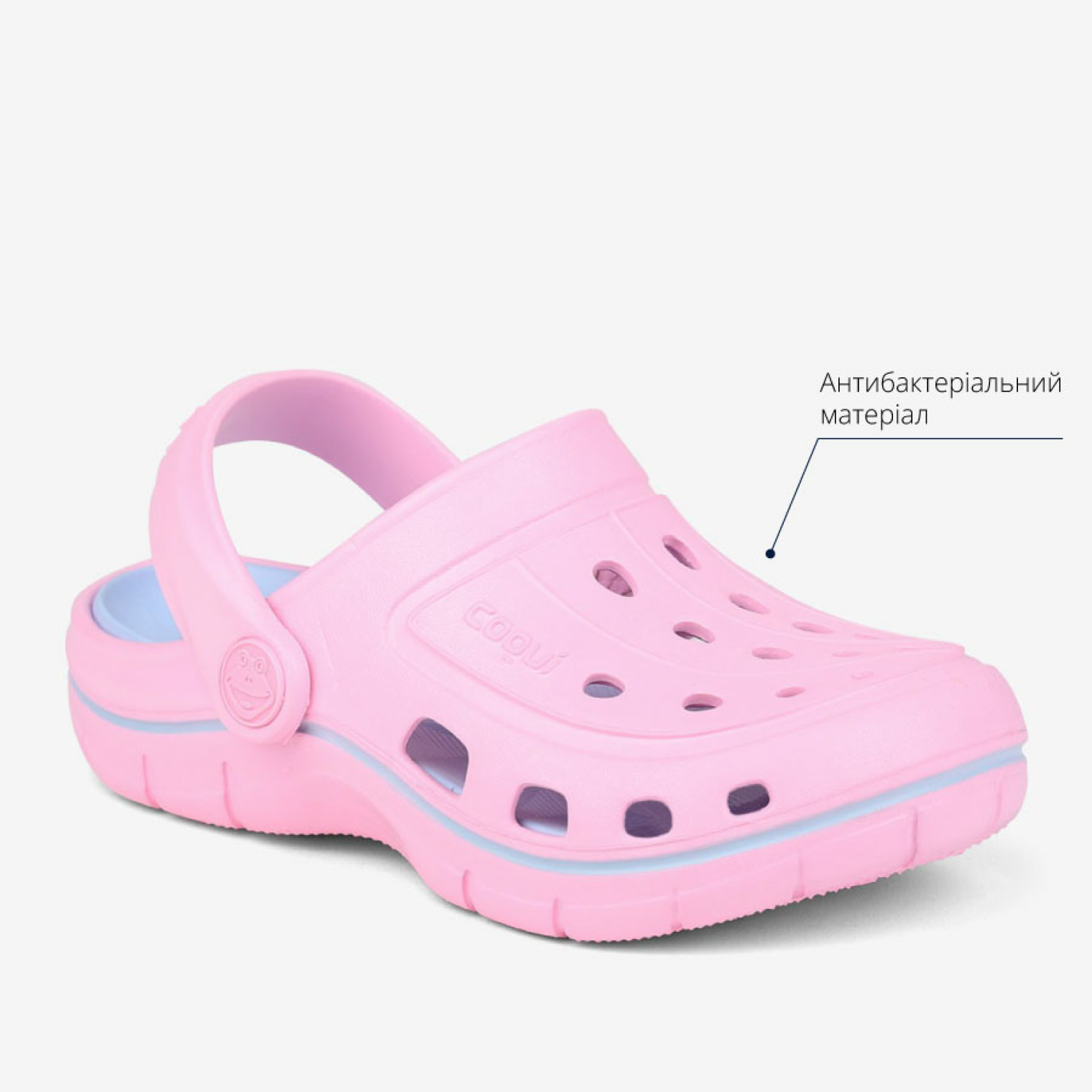 <span data-mce-style="color: rgb(0, 0, 0);" style="color: rgb(0, 0, 0);">Дитячі сабо COQUI JUMPER (6353 Pink)</span>