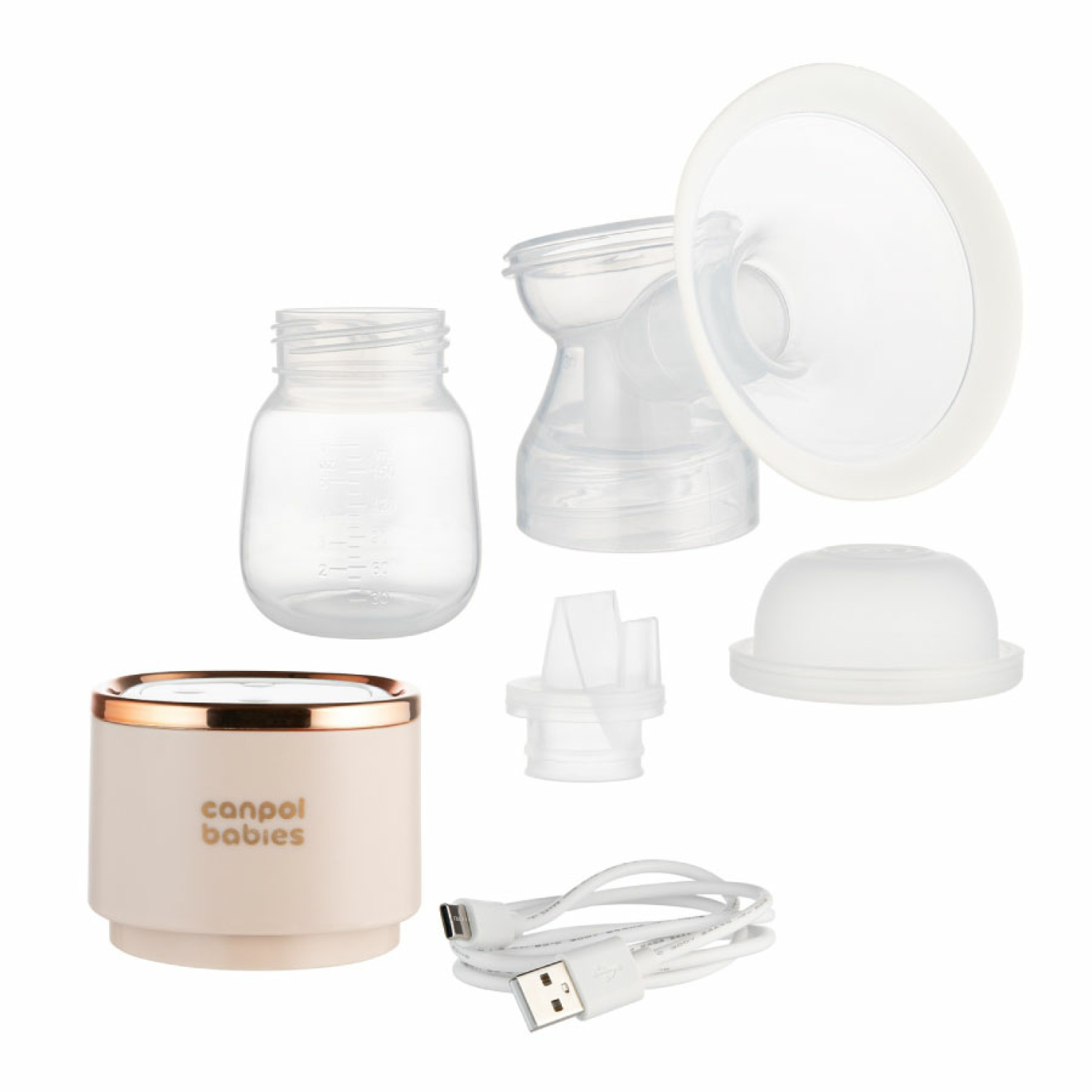 <span data-mce-style="color: rgb(0, 0, 0);" style="color: rgb(0, 0, 0);">Комплектація молоковідсмоктувача PowerPump Canpol babies</span>