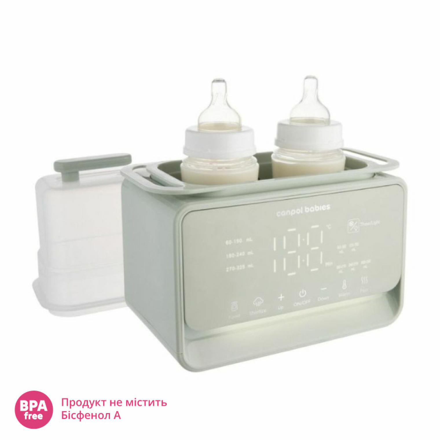 <span data-mce-style="color: rgb(0, 0, 0);" style="color: rgb(0, 0, 0);">Підігрівач і стерилізатор Canpol babies 7в1 з терморегулятором</span>