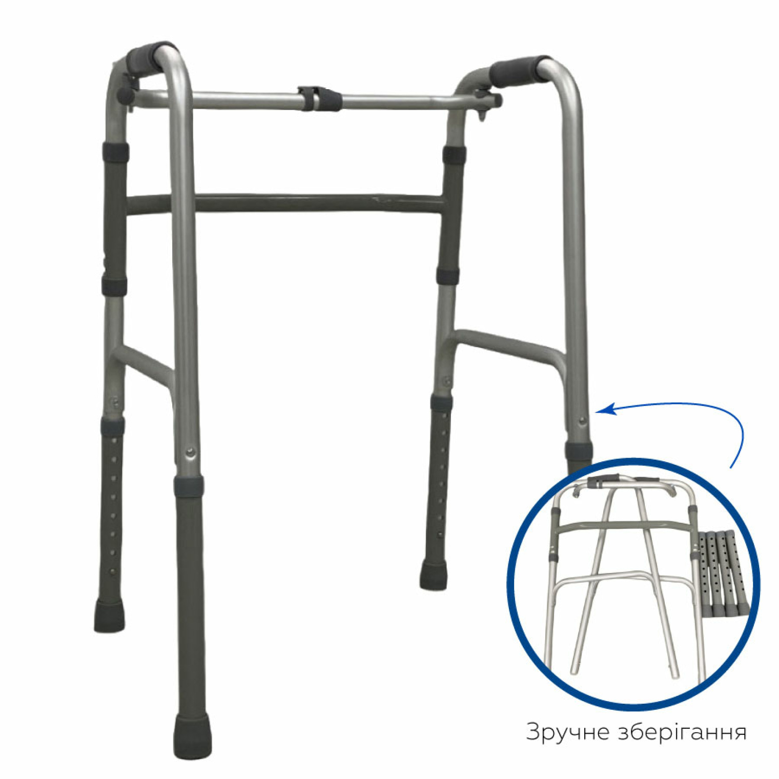 <span data-mce-style="color: rgb(0, 0, 0);" style="color: rgb(0, 0, 0);">Ходунки алюминиевые складные шагающие/фиксированные Ortomedica CA923 OPC</span>