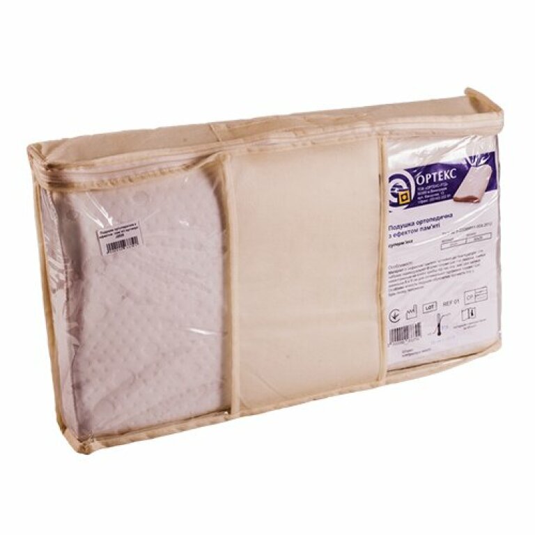 Подушка ортопедична Ортекс з ефектом пам'яті J2525