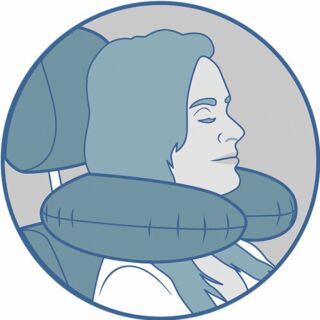 Подушка ортопедическая Ортекс для путешествий J2517