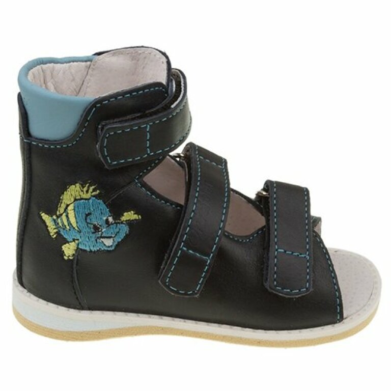 Лікувальні ортопедичні босоніжки Ortofoot 121 сині