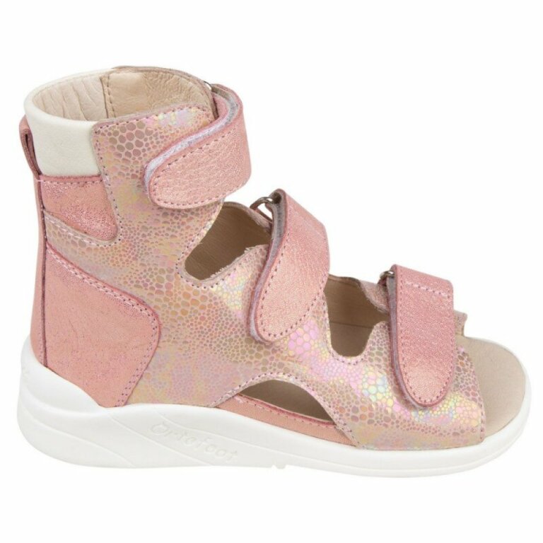 Лікувальні ортопедичні босоніжки Ortofoot 121 Active S Rose Laser