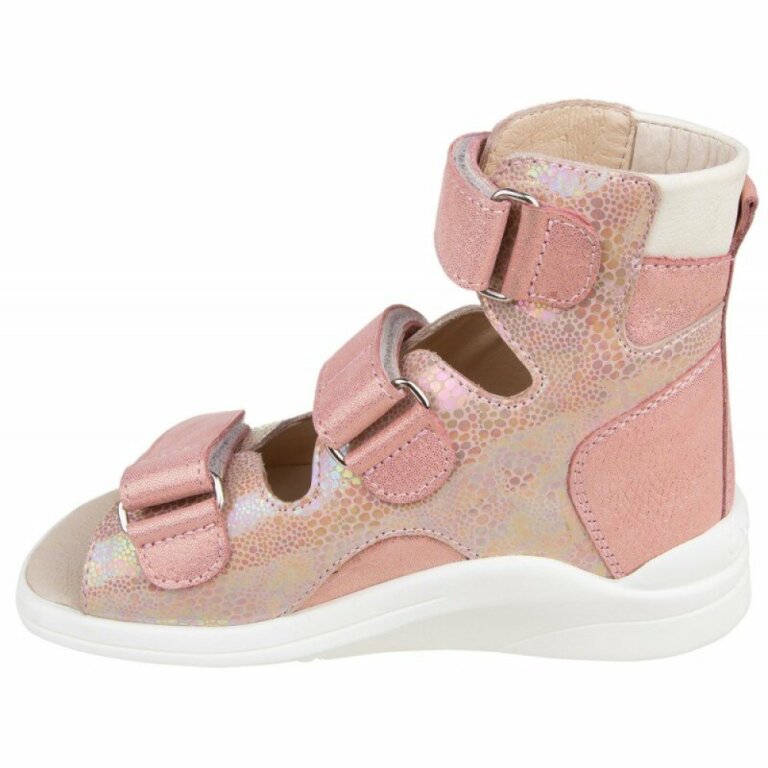 Лікувальні ортопедичні босоніжки Ortofoot 121 Active S Rose Laser