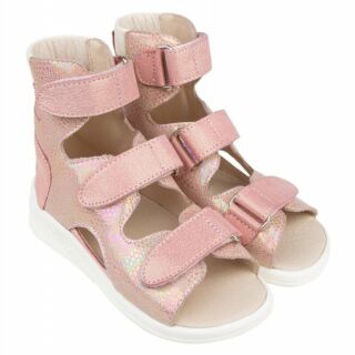 Лікувальні ортопедичні босоніжки Ortofoot 121 Active S Rose Laser