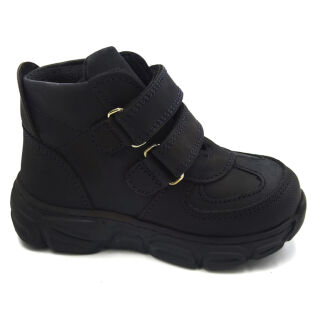 Детские Анатомические ботинки Ortomedica 813-02 профилактические черные