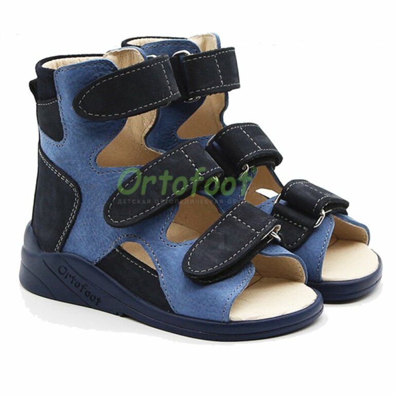 Лікувальні ортопедичні босоніжки Ortofoot 121 Active S Blue ocean