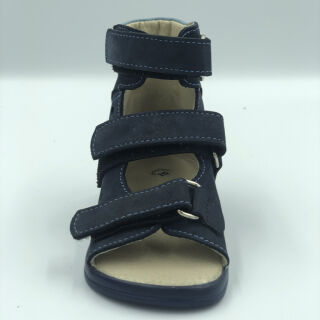 Лікувальні ортопедичні босоніжки Ortofoot 121 Active L синій нубук