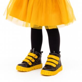 Дитячі Анатомічні черевики Ortomedica 250-02 профілактичні жовті