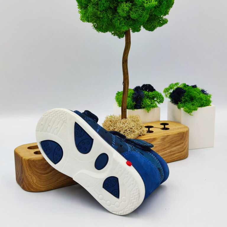 Дитячі Анатомічні босоніжки Ortomedica 135-06 сині