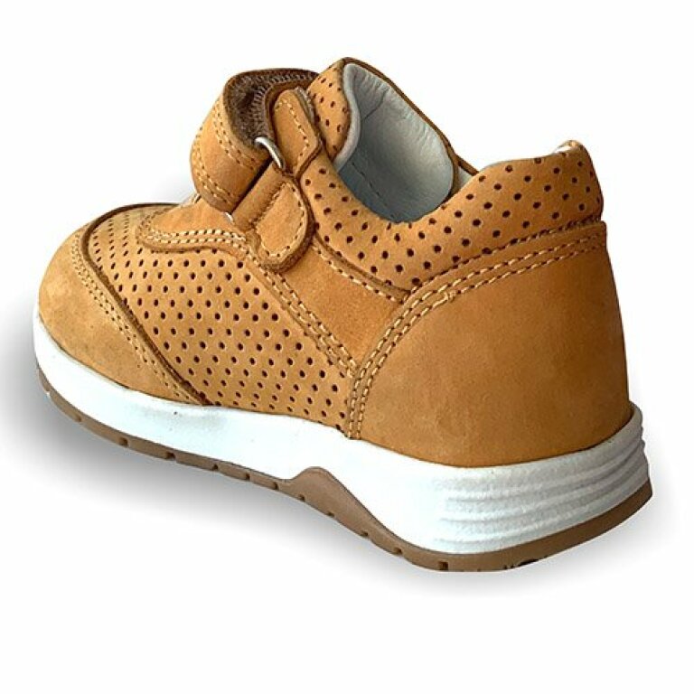 Детские Анатомические кроссовки демисезон, рыжие Ozpinarci (Оспинарджи) 101-06