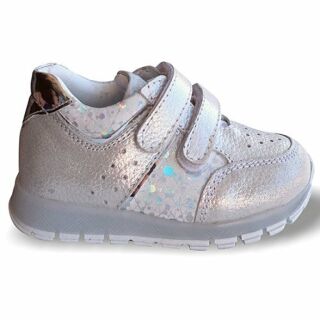 Дитячі Анатомічні кросівки демісезон, сріблясті Ozpinarci (Оспінарджі) 108-04