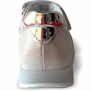 Детские Анатомические кроссовки демисезон, серебристые Ozpinarci (Оспинарджи) 108-04